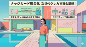 ナッジカード現金化！少額から育てて好きなタイミングで返済できる次世代クレカ