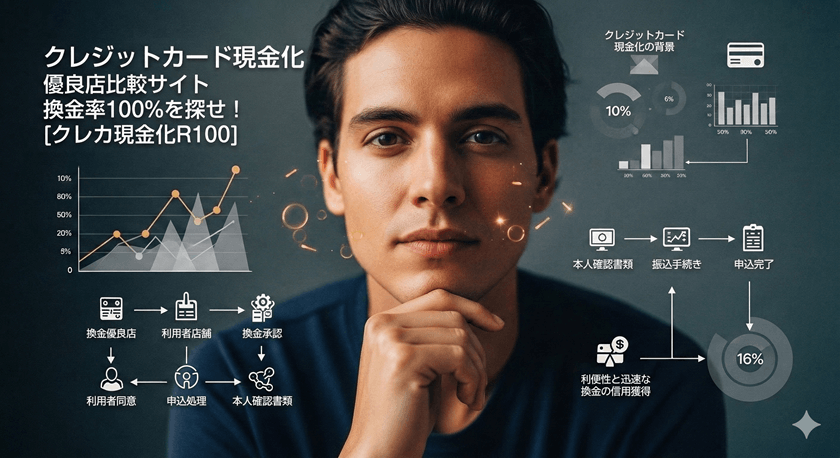 クレジットカード現金化優良店の換金率100％比較サイトを探せ！【クレカ現金化R100】