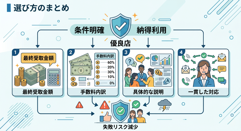 クレジットカード現金化の選び方