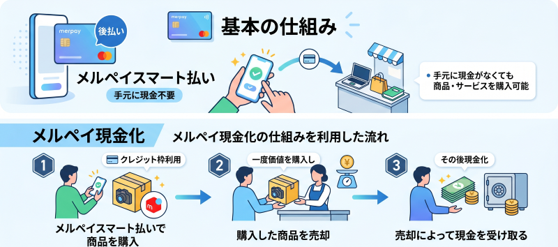 メルペイ現金化の仕組み